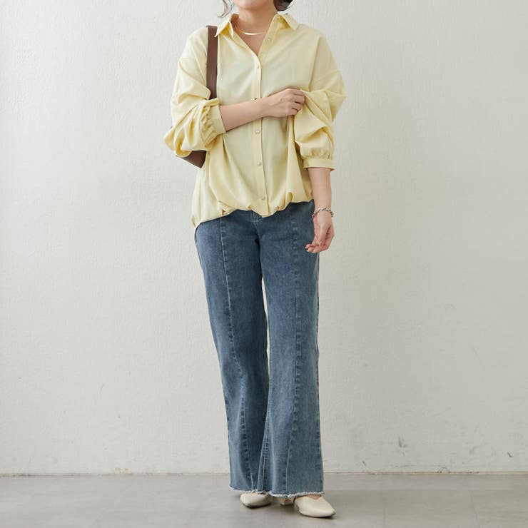 段々袖タケノコタックブラウス | RMAF　NICE CLAUP / OLIVE des OLIVE | 詳細画像22 