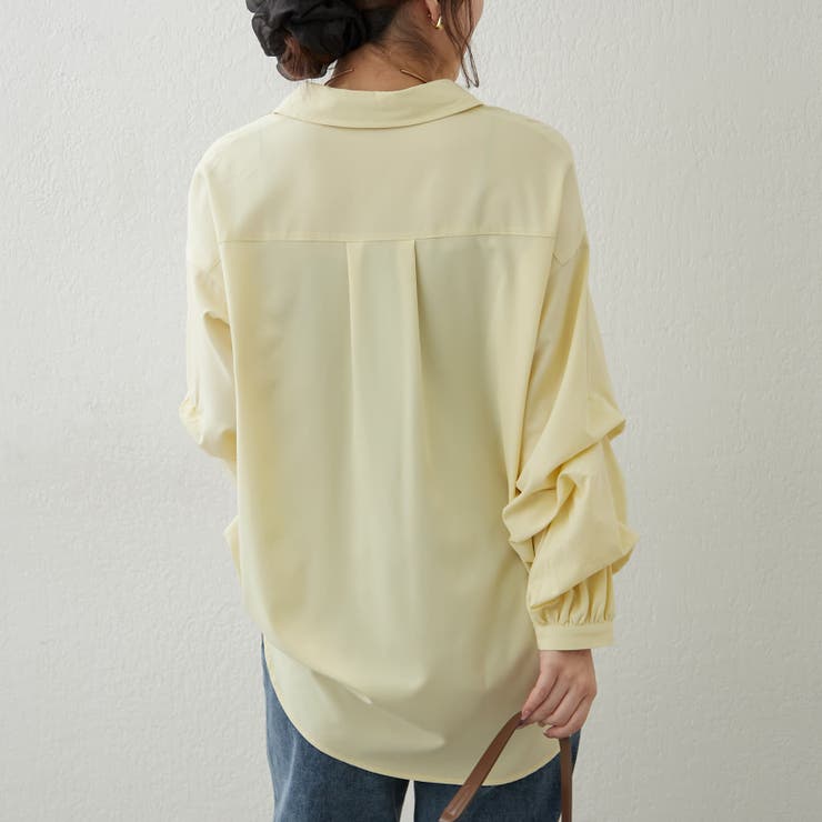 段々袖タケノコタックブラウス | RMAF　NICE CLAUP / OLIVE des OLIVE | 詳細画像19 