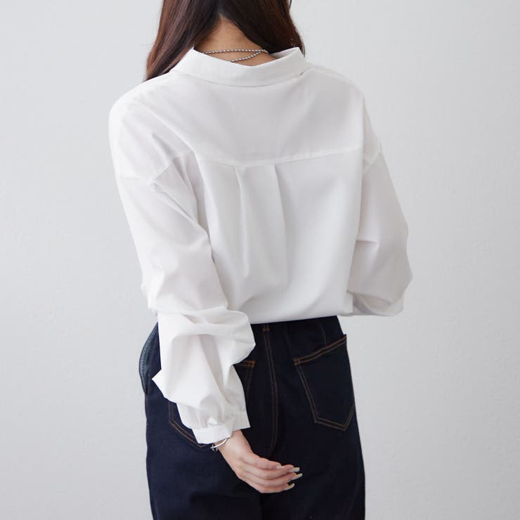 段々袖タケノコタックブラウス | RMAF　NICE CLAUP / OLIVE des OLIVE | 詳細画像5 