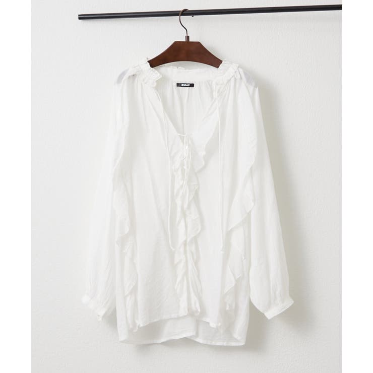 フリルブラウス | RMAF　NICE CLAUP / OLIVE des OLIVE | 詳細画像7 