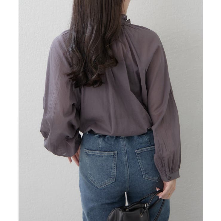 フリルブラウス | RMAF　NICE CLAUP / OLIVE des OLIVE | 詳細画像10 