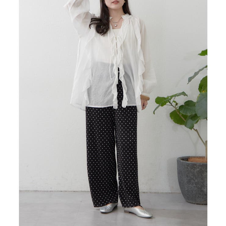 フリルブラウス | RMAF　NICE CLAUP / OLIVE des OLIVE | 詳細画像5 