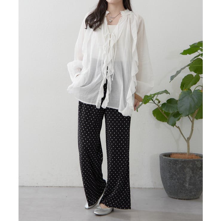 フリルブラウス | RMAF　NICE CLAUP / OLIVE des OLIVE | 詳細画像6 