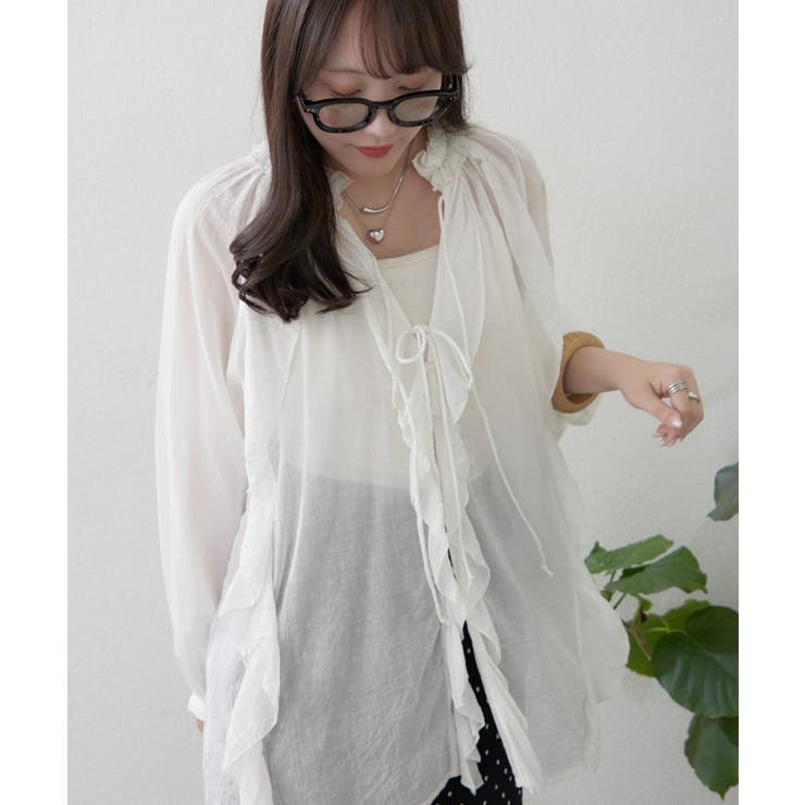 オフ | フリルブラウス | RMAF　NICE CLAUP / OLIVE des OLIVE