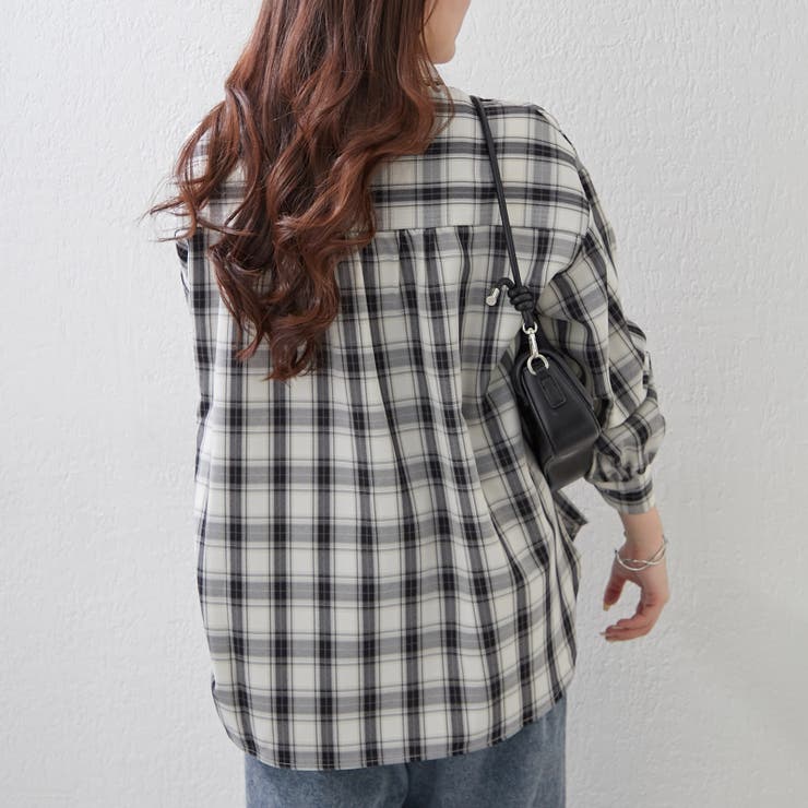 レース切替シャツ | RMAF　NICE CLAUP / OLIVE des OLIVE | 詳細画像14 