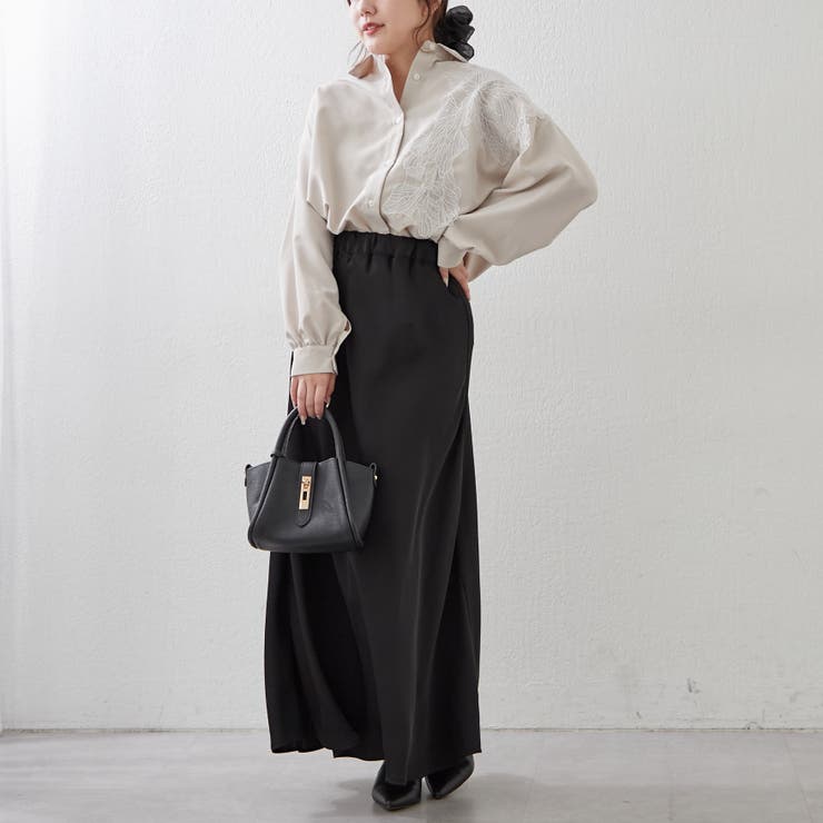 レース切替シャツ | RMAF　NICE CLAUP / OLIVE des OLIVE | 詳細画像25 