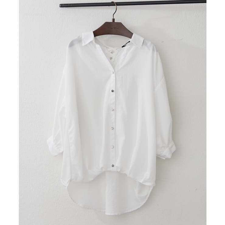 アイボリー | 【8色展開】オフィスコーデにもおすすめ 多種釦タケノコタックブラウス | RMAF　NICE CLAUP / OLIVE des OLIVE