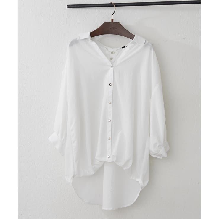 【8色展開】オフィスコーデにもおすすめ 多種釦タケノコタックブラウス | RMAF　NICE CLAUP / OLIVE des OLIVE | 詳細画像50 