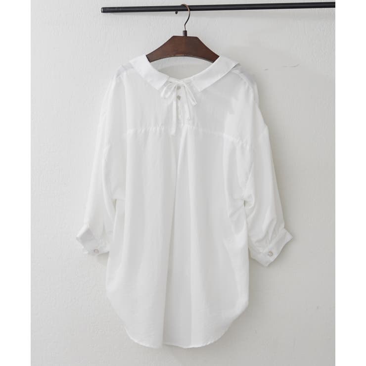 【8色展開】オフィスコーデにもおすすめ 多種釦タケノコタックブラウス | RMAF　NICE CLAUP / OLIVE des OLIVE | 詳細画像53 