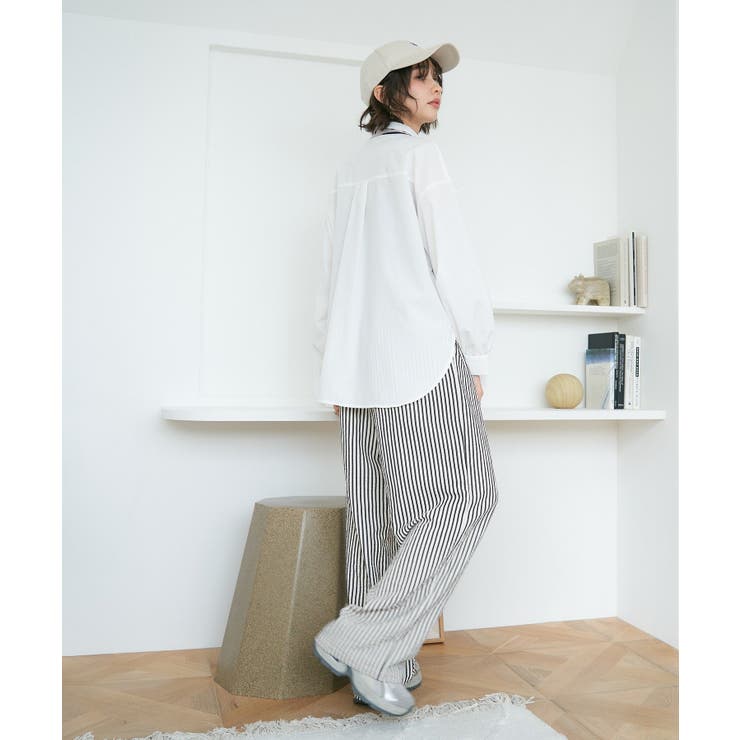 スカーフ付きシャツ | RMAF　NICE CLAUP / OLIVE des OLIVE | 詳細画像9 