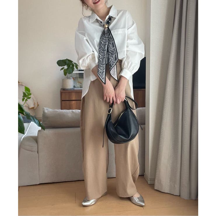 スカーフ付きシャツ | RMAF　NICE CLAUP / OLIVE des OLIVE | 詳細画像14 