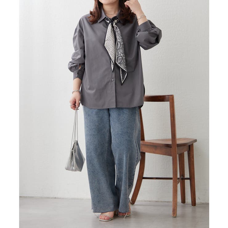 スカーフ付きシャツ | RMAF　NICE CLAUP / OLIVE des OLIVE | 詳細画像24 