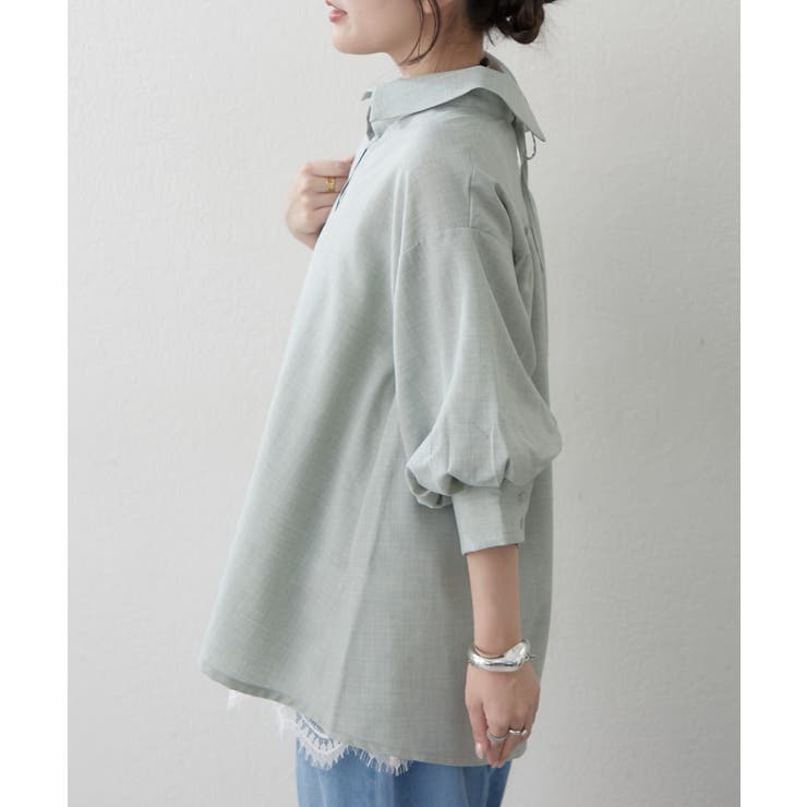 【オフィスでも大活躍】6色展開 ボリューム袖ブラウス | RMAF　NICE CLAUP / OLIVE des OLIVE | 詳細画像11 