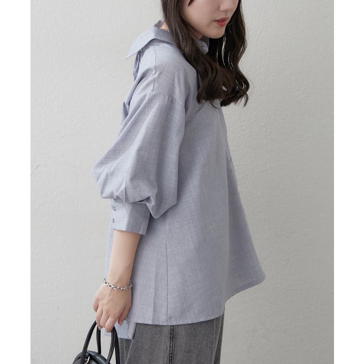 【オフィスでも大活躍】6色展開 ボリューム袖ブラウス | RMAF　NICE CLAUP / OLIVE des OLIVE | 詳細画像18 