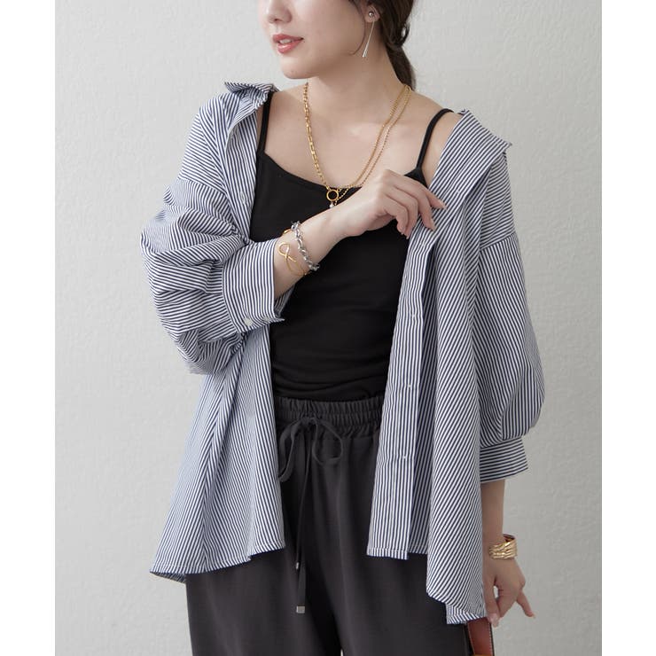 【オフィスでも大活躍】6色展開 ボリューム袖ブラウス | RMAF　NICE CLAUP / OLIVE des OLIVE | 詳細画像20 