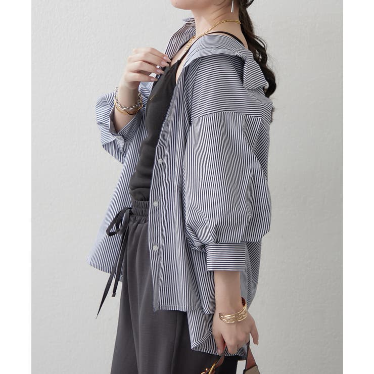 【オフィスでも大活躍】6色展開 ボリューム袖ブラウス | RMAF　NICE CLAUP / OLIVE des OLIVE | 詳細画像21 