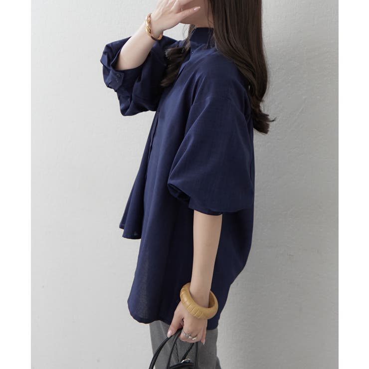 【オフィスでも大活躍】6色展開 ボリューム袖ブラウス | RMAF　NICE CLAUP / OLIVE des OLIVE | 詳細画像35 