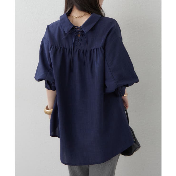 【オフィスでも大活躍】6色展開 ボリューム袖ブラウス | RMAF　NICE CLAUP / OLIVE des OLIVE | 詳細画像36 