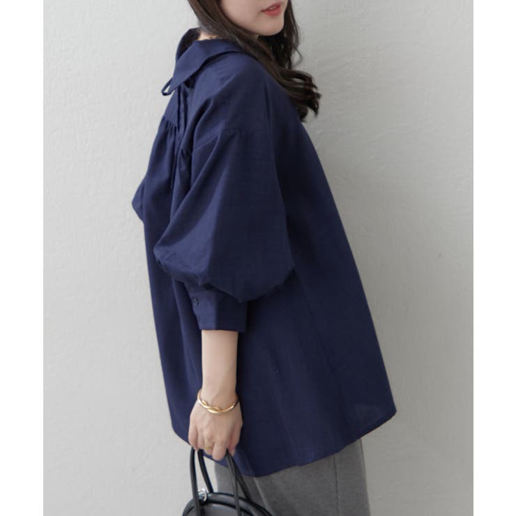 【オフィスでも大活躍】6色展開 ボリューム袖ブラウス | RMAF　NICE CLAUP / OLIVE des OLIVE | 詳細画像37 