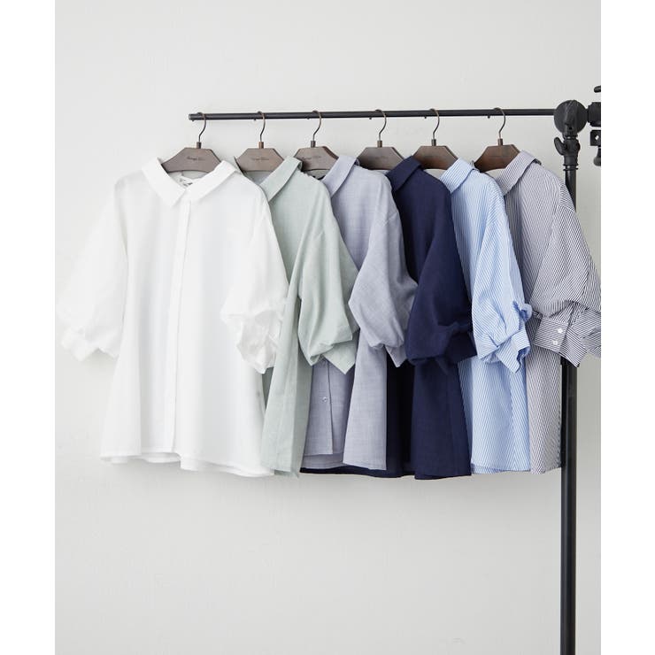 【オフィスでも大活躍】6色展開 ボリューム袖ブラウス | RMAF　NICE CLAUP / OLIVE des OLIVE | 詳細画像39 