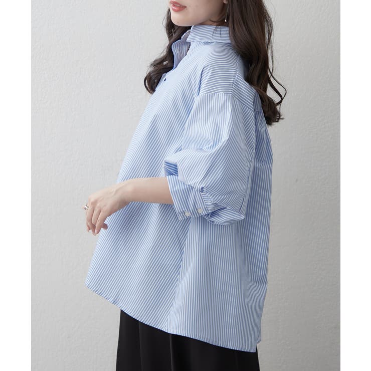 【オフィスでも大活躍】6色展開 ボリューム袖ブラウス | RMAF　NICE CLAUP / OLIVE des OLIVE | 詳細画像3 