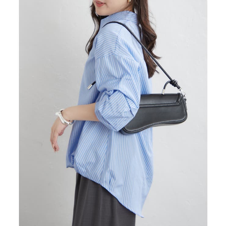 【オフィスコーデにも◎】5色展開 段々袖タケノコタックブラウス | RMAF　NICE CLAUP / OLIVE des OLIVE | 詳細画像22 