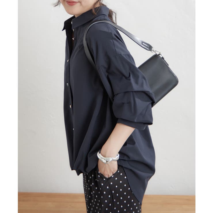 【オフィスコーデにも◎】5色展開 段々袖タケノコタックブラウス | RMAF　NICE CLAUP / OLIVE des OLIVE | 詳細画像28 