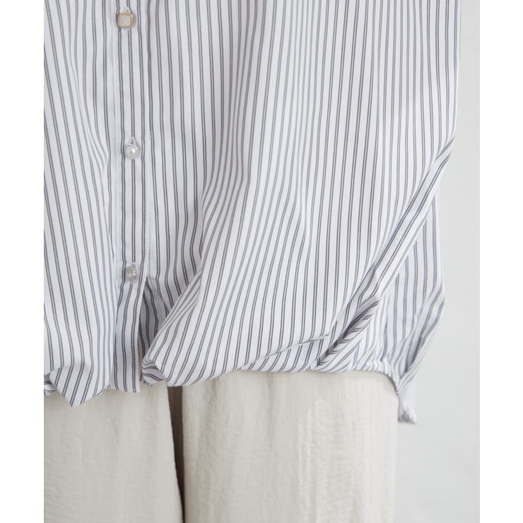 【オフィスコーデにも◎】5色展開 段々袖タケノコタックブラウス | RMAF　NICE CLAUP / OLIVE des OLIVE | 詳細画像35 