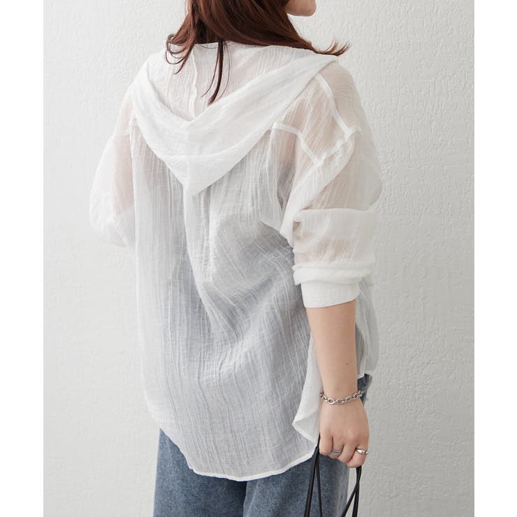 フードシアーBIGシャツ | RMAF　NICE CLAUP / OLIVE des OLIVE | 詳細画像7 