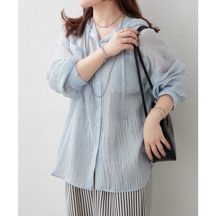 フードシアーBIGシャツ | RMAF　NICE CLAUP / OLIVE des OLIVE | 詳細画像8 