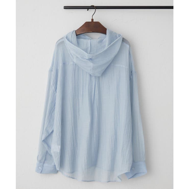 フードシアーBIGシャツ | RMAF　NICE CLAUP / OLIVE des OLIVE | 詳細画像3 