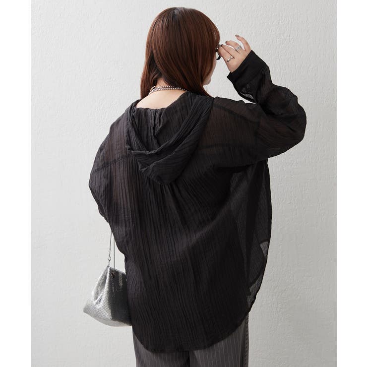 フードシアーBIGシャツ | RMAF　NICE CLAUP / OLIVE des OLIVE | 詳細画像23 