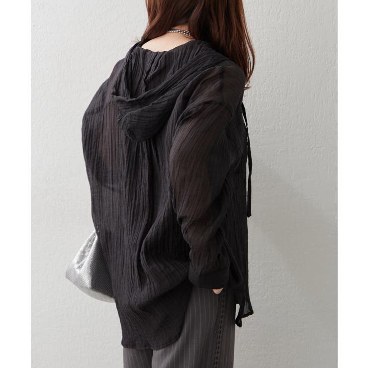 フードシアーBIGシャツ | RMAF　NICE CLAUP / OLIVE des OLIVE | 詳細画像24 