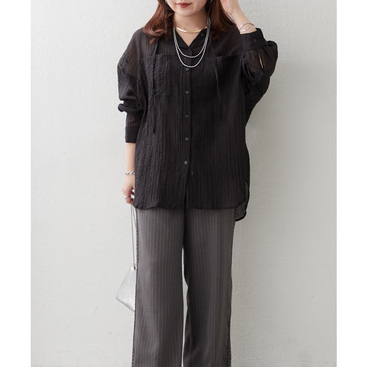 フードシアーBIGシャツ | RMAF　NICE CLAUP / OLIVE des OLIVE | 詳細画像25 