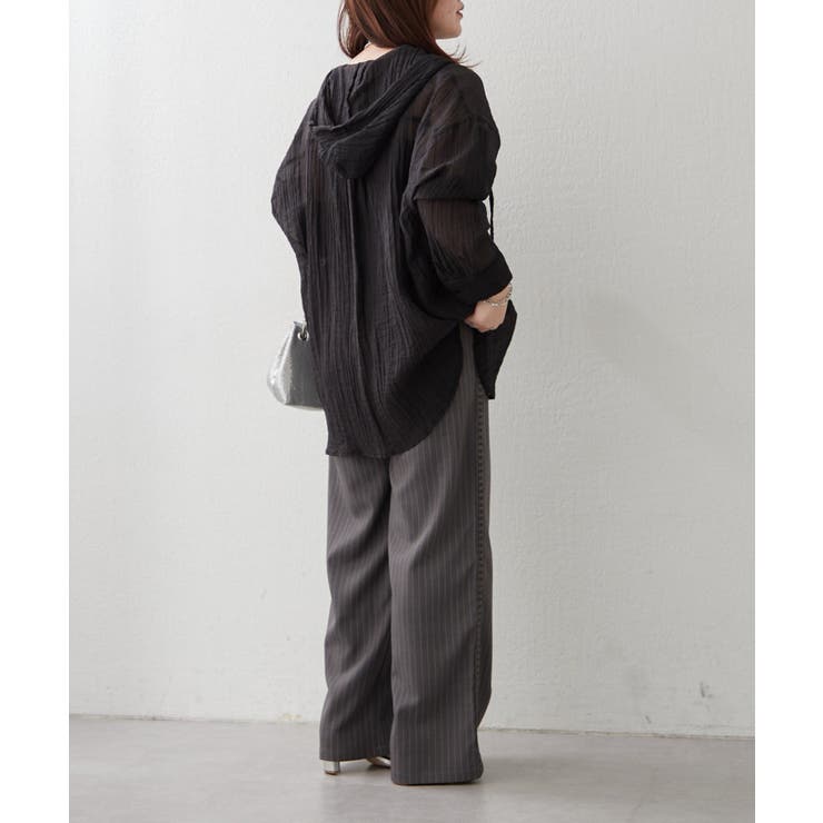 フードシアーBIGシャツ | RMAF　NICE CLAUP / OLIVE des OLIVE | 詳細画像29 