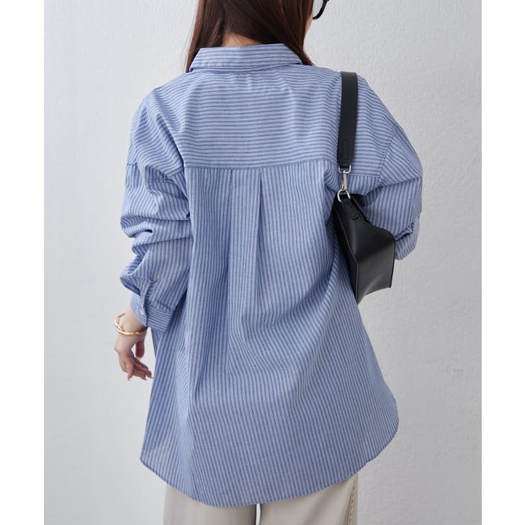 春におすすめ♪ビッグストライプシャツ | NICE CLAUP / OLIVE des OLIVE　OUTLET | 詳細画像26 