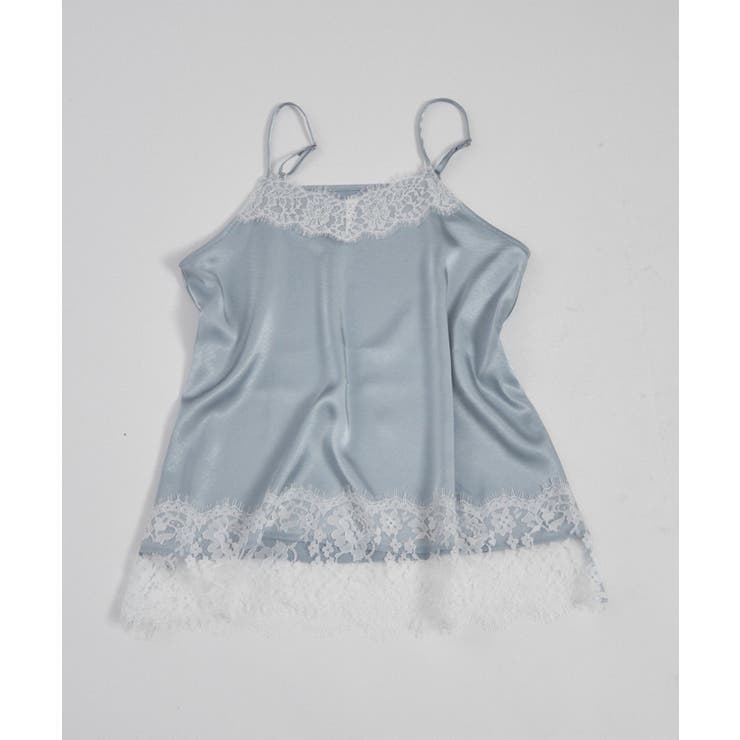 サテンレースキャミチュニック | RMAF　NICE CLAUP / OLIVE des OLIVE | 詳細画像16 