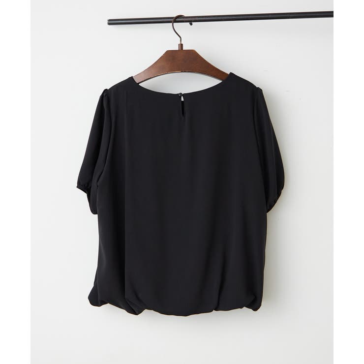 【Web限定】取り外し可能◎チャーム付き裾バルーンブラウス | NICE CLAUP / OLIVE des OLIVE　OUTLET | 詳細画像3 