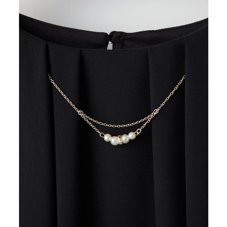 【Web限定】取り外し可能◎チャーム付き裾バルーンブラウス | NICE CLAUP / OLIVE des OLIVE　OUTLET | 詳細画像5 