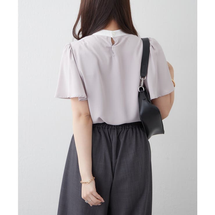 【Web限定】取り外し可能◎襟ぐりチャーム付きボウタイブラウス | NICE CLAUP / OLIVE des OLIVE　OUTLET | 詳細画像19 