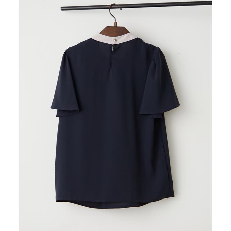 【Web限定】取り外し可能◎襟ぐりチャーム付きボウタイブラウス | NICE CLAUP / OLIVE des OLIVE　OUTLET | 詳細画像3 