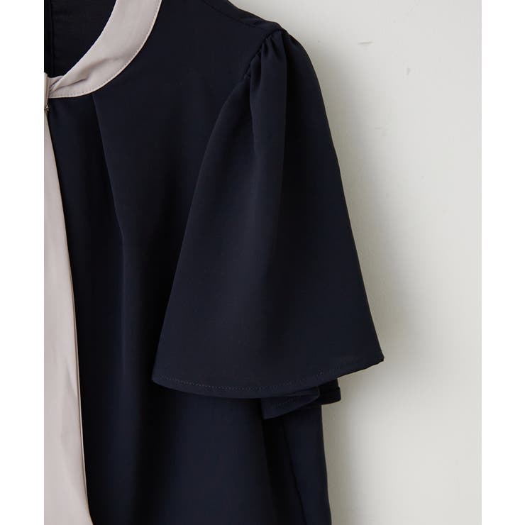 【Web限定】取り外し可能◎襟ぐりチャーム付きボウタイブラウス | NICE CLAUP / OLIVE des OLIVE　OUTLET | 詳細画像5 