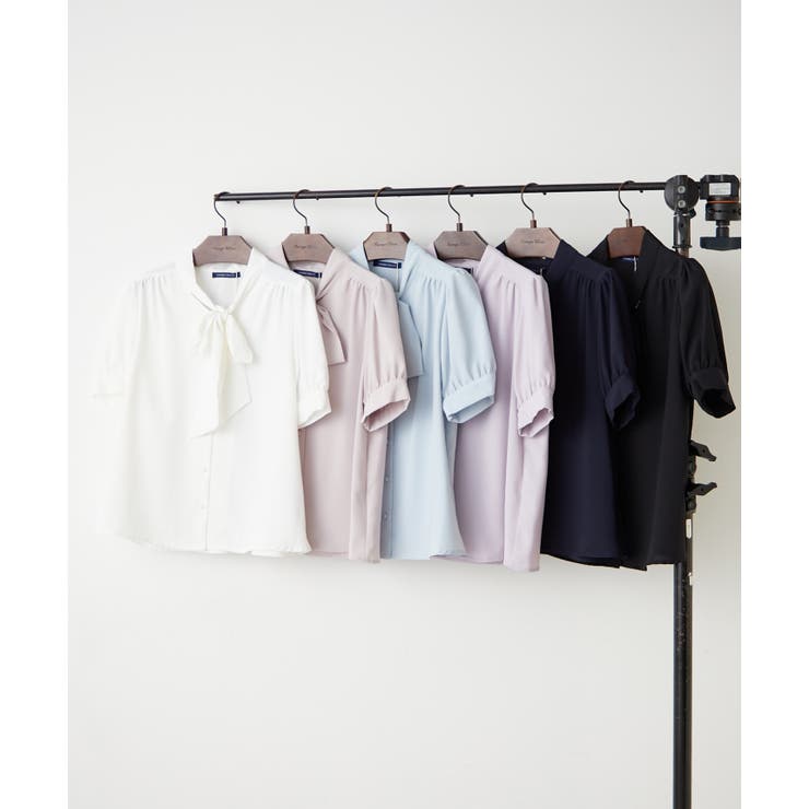 【Web限定】リボンブラウス | NICE CLAUP / OLIVE des OLIVE　OUTLET | 詳細画像1 