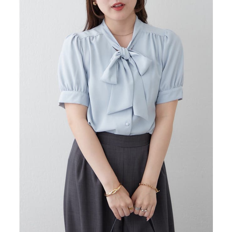 【Web限定】リボンブラウス | NICE CLAUP / OLIVE des OLIVE　OUTLET | 詳細画像17 