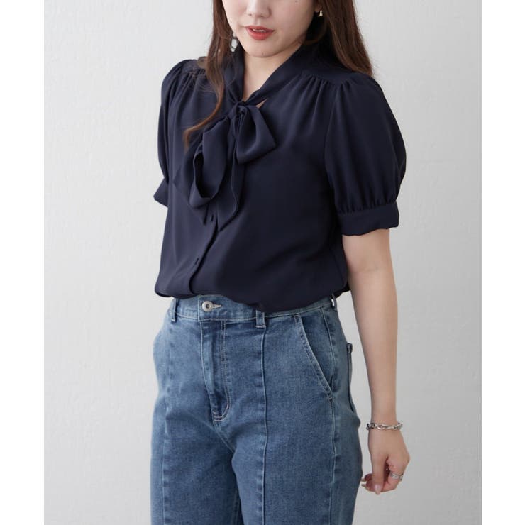 【Web限定】リボンブラウス | NICE CLAUP / OLIVE des OLIVE　OUTLET | 詳細画像18 