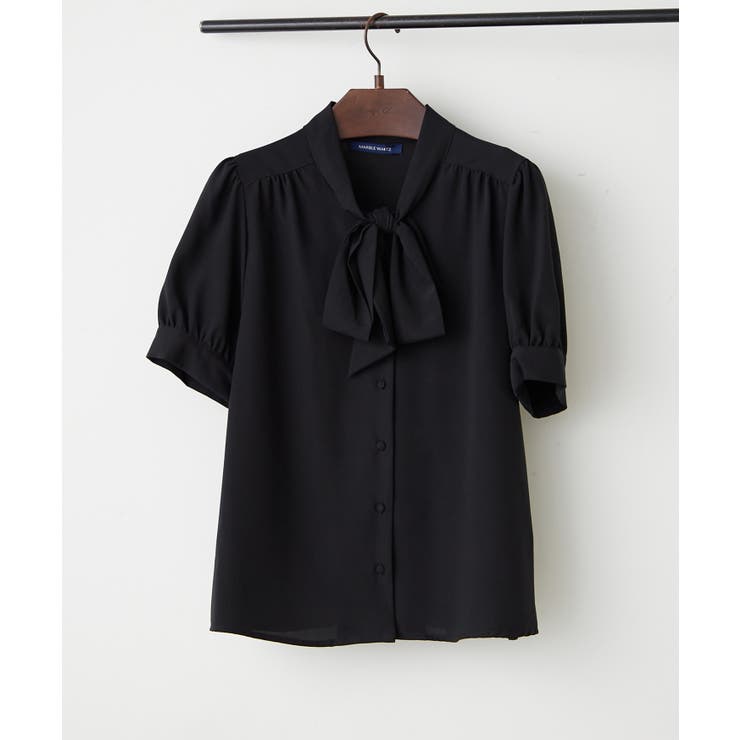 【Web限定】リボンブラウス | NICE CLAUP / OLIVE des OLIVE　OUTLET | 詳細画像2 