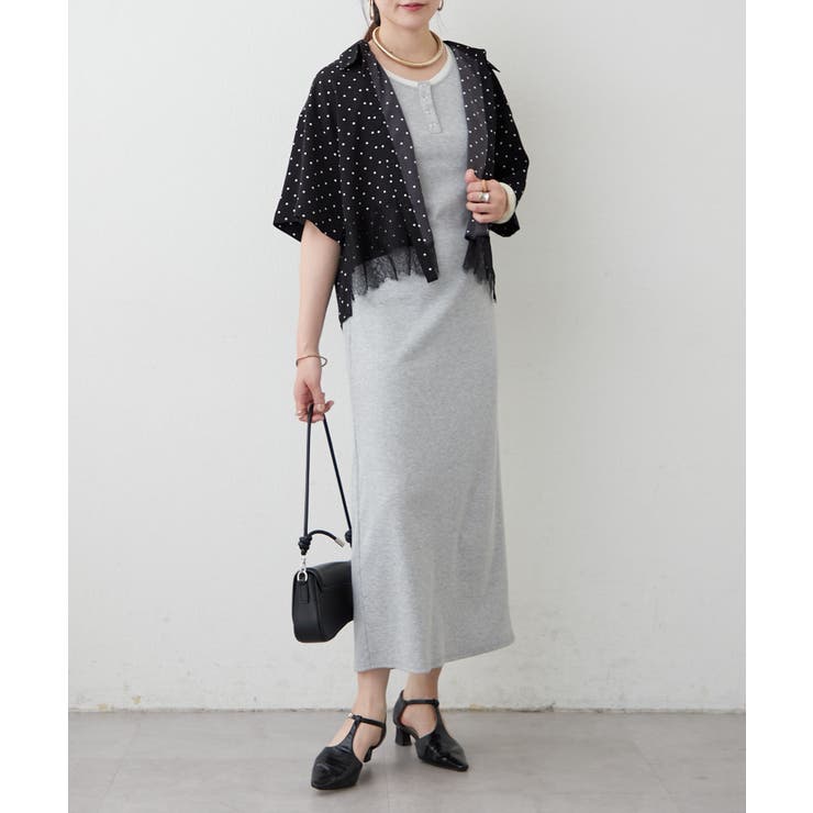 裾レースシャツ | RMAF　NICE CLAUP / OLIVE des OLIVE | 詳細画像32 
