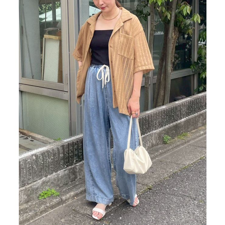 透かし柄開襟シャツ | RMAF　NICE CLAUP / OLIVE des OLIVE | 詳細画像64 