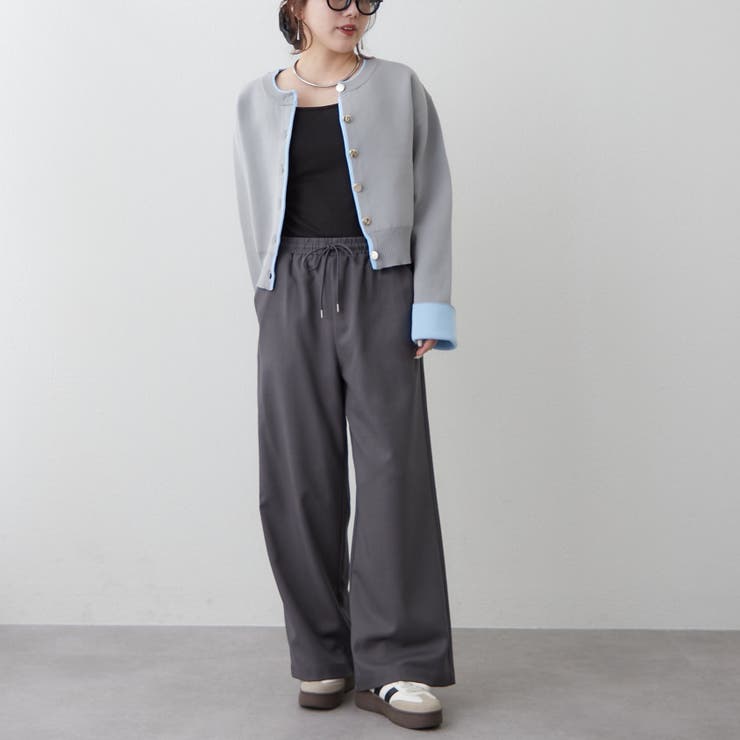 配色カーディガン | RMAF　NICE CLAUP / OLIVE des OLIVE | 詳細画像29 