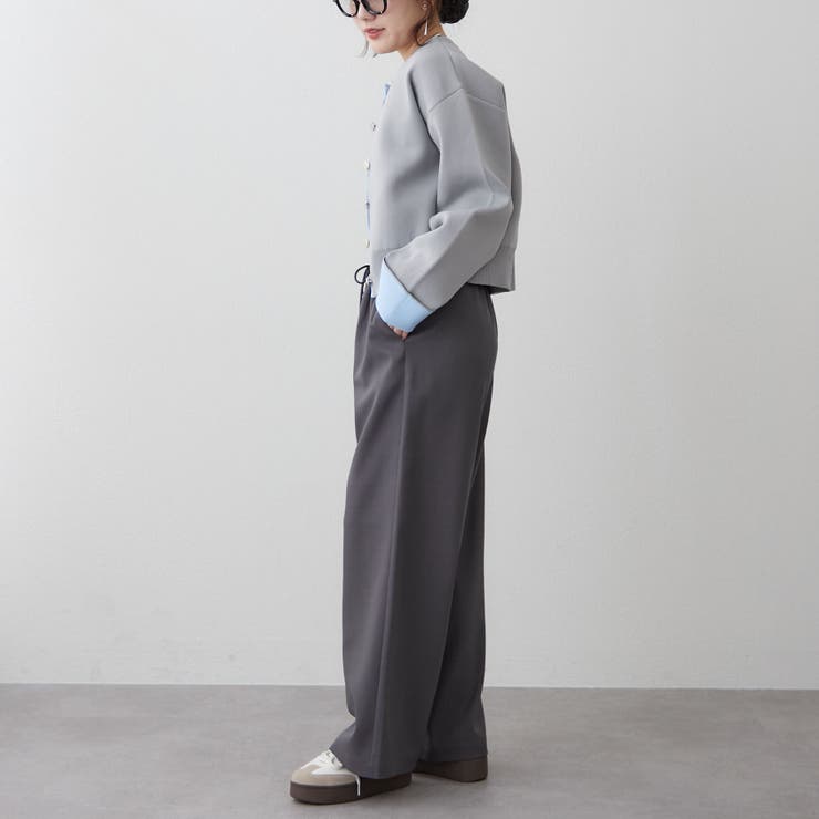 配色カーディガン | RMAF　NICE CLAUP / OLIVE des OLIVE | 詳細画像30 